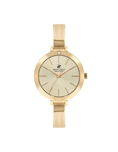 BEVERLY HILLS POLO CLUB Women's Analog Gold Dial Watch - BP3331X.110