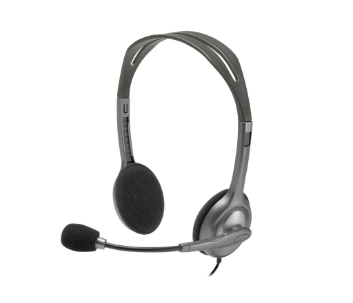 Logitech H110 Wired Stereo Headset with Dual 3.5mm Plugs
