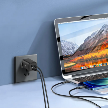 Hezire H-ADAPT RAPID PD65W(GAN) Type-C & USB Wall Charger
