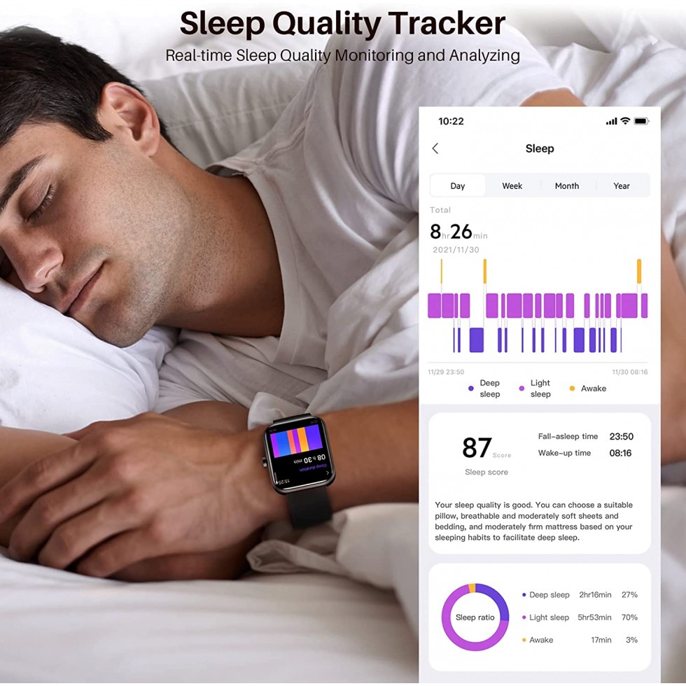 TOZO S2 Smart Watch 6