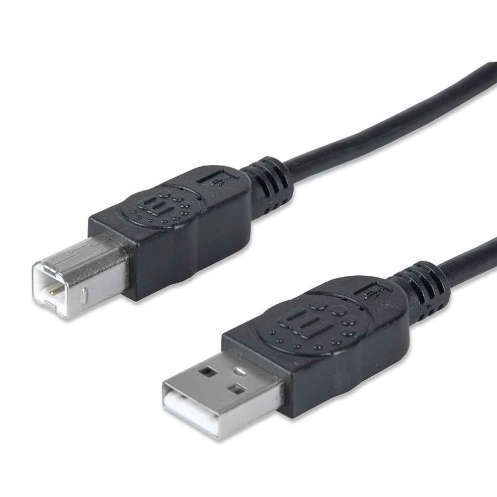 Manhattan Hi-Speed USB Device Cable, A Male / B Male, 3.0m