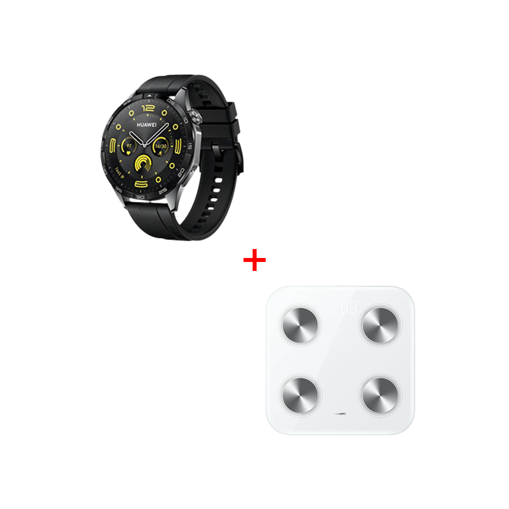 HUAWEI WATCH GT4 46MM + HUAWEI SMART SCALE 3