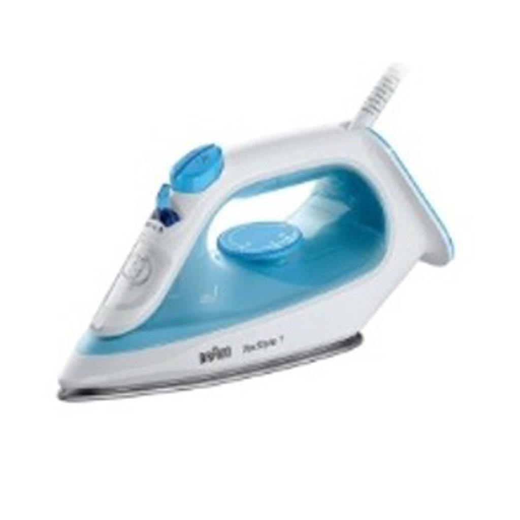 Braun SI1050BL steam iron 2000 watts Continuous steam generation: less than 50 g / min. Burst of steam: 100 to 200 g / min