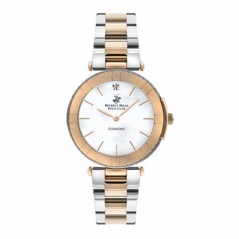 BEVERLY HILLS POLO CLUB Women's Analog Metal Wrist Watch BP3333X.420 - 35 Mm