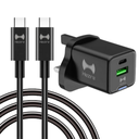 Hezire H-ADAPT PWR PD35W(GAN) with 1.2M Type-C to Type-C cable