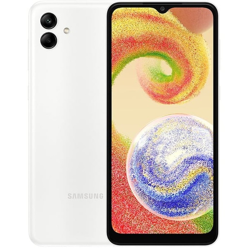 Samsung Galaxy A04 64GB White 4G Dual Sim Smartphone