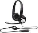 Logitech New logitech h390 USB Headset with noisecanceling Microphone Bulk Packaging, 5.8