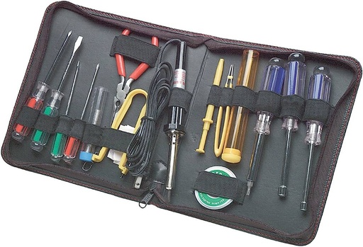Manhattan Tool Kit, Technician 17 pieces Black